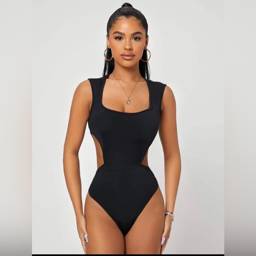 Shein cut out bodysuit xs